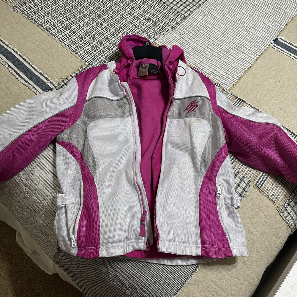 Harley-Davidson Pink and Gray Weather-Resistant